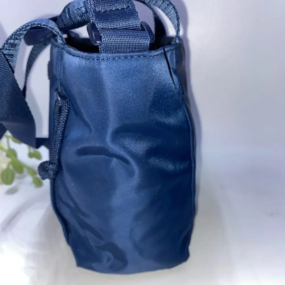 Tommy Hilfiger Canvas Tote Blue Small